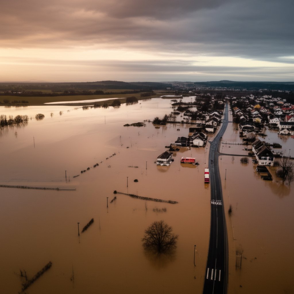 Catastrophic Flooding Engulfs Southern Germany, Thousands Evacuated Amid Record Rains