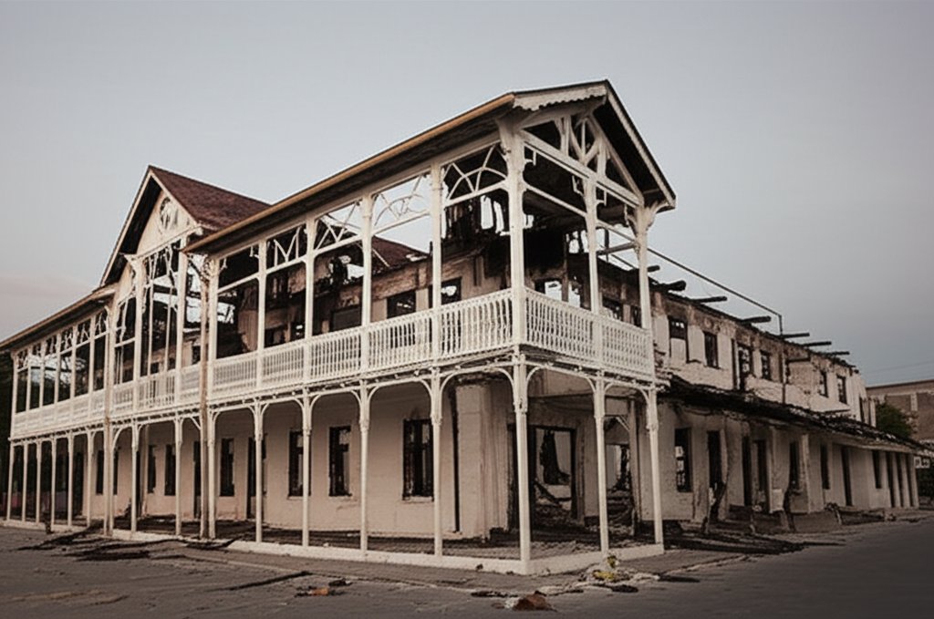 Haiti's Hotel Oloffson, a Cultural Beacon, Destroyed in Suspected Gang Attack
