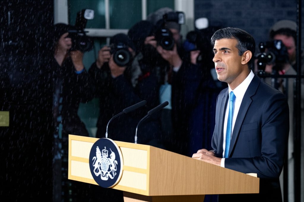 UK Prime Minister Rishi Sunak Calls Surprise General Election for July 4