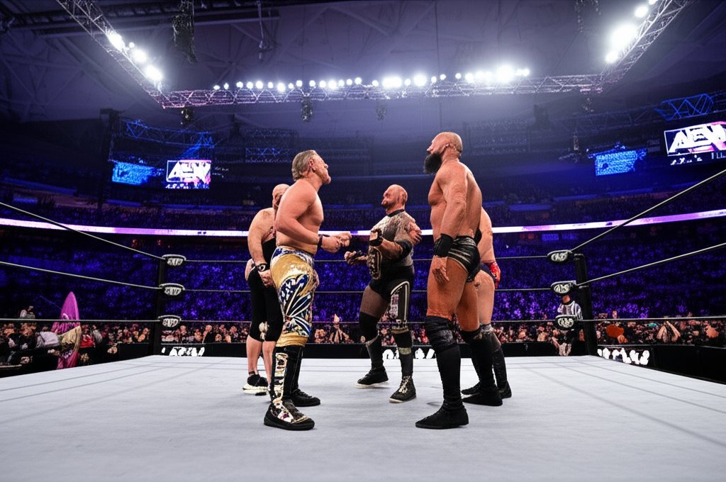 Adam 'Cope' Copeland Makes Shock Return as The Hurt Syndicate Retain Gold at AEW All In: Texas