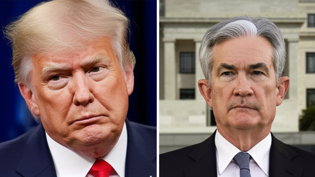 Trump Confronts Powell at Federal Reserve, Escalating Pressure on Central Bank Independence
