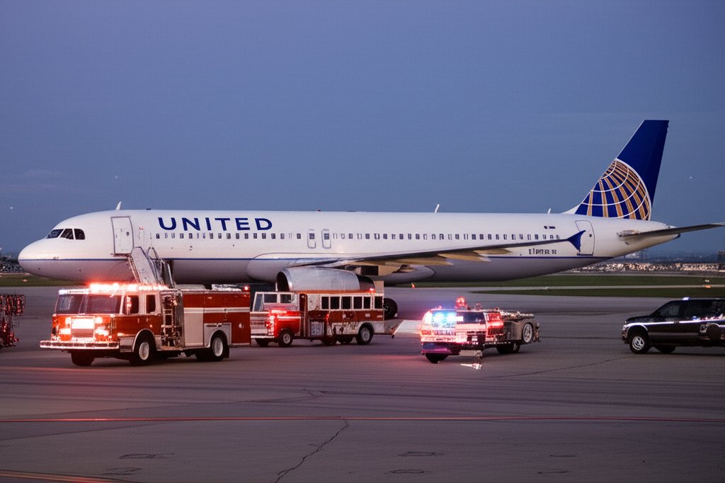 United Airlines Flight Evacuated at O'Hare After Engine Issue During Takeoff