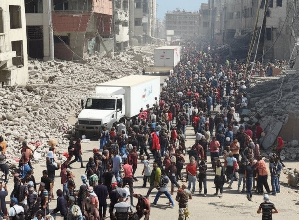 Gaza's Desperate Search for Food Turns Deadly as Hundreds Reported Killed