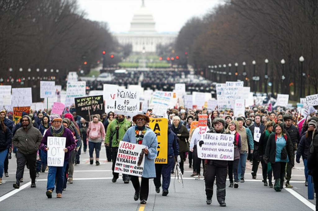 D.C. Protests Escalate: Federal Troop Deployment Ignites Civil Liberties Debate Amid Politico's 'Apocalypse Now' Framing