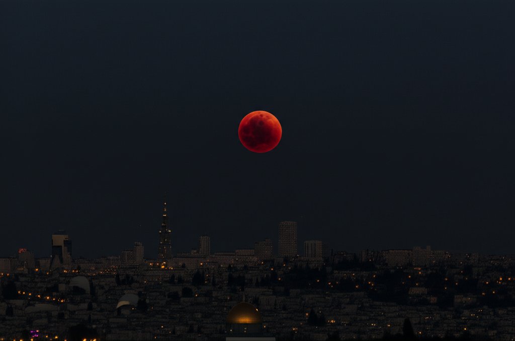 Rare 'Blood Moon' Total Lunar Eclipse Dazzles Millions Across Middle East and Asia