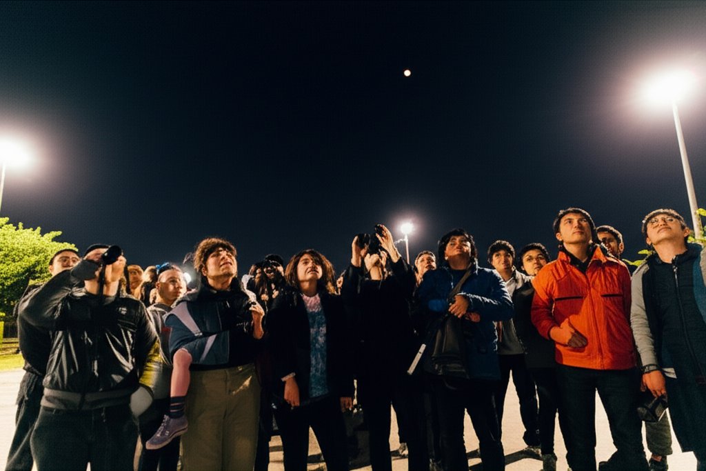 Rare 'Blood Moon' Total Lunar Eclipse Dazzles Millions Across Middle East and Asia