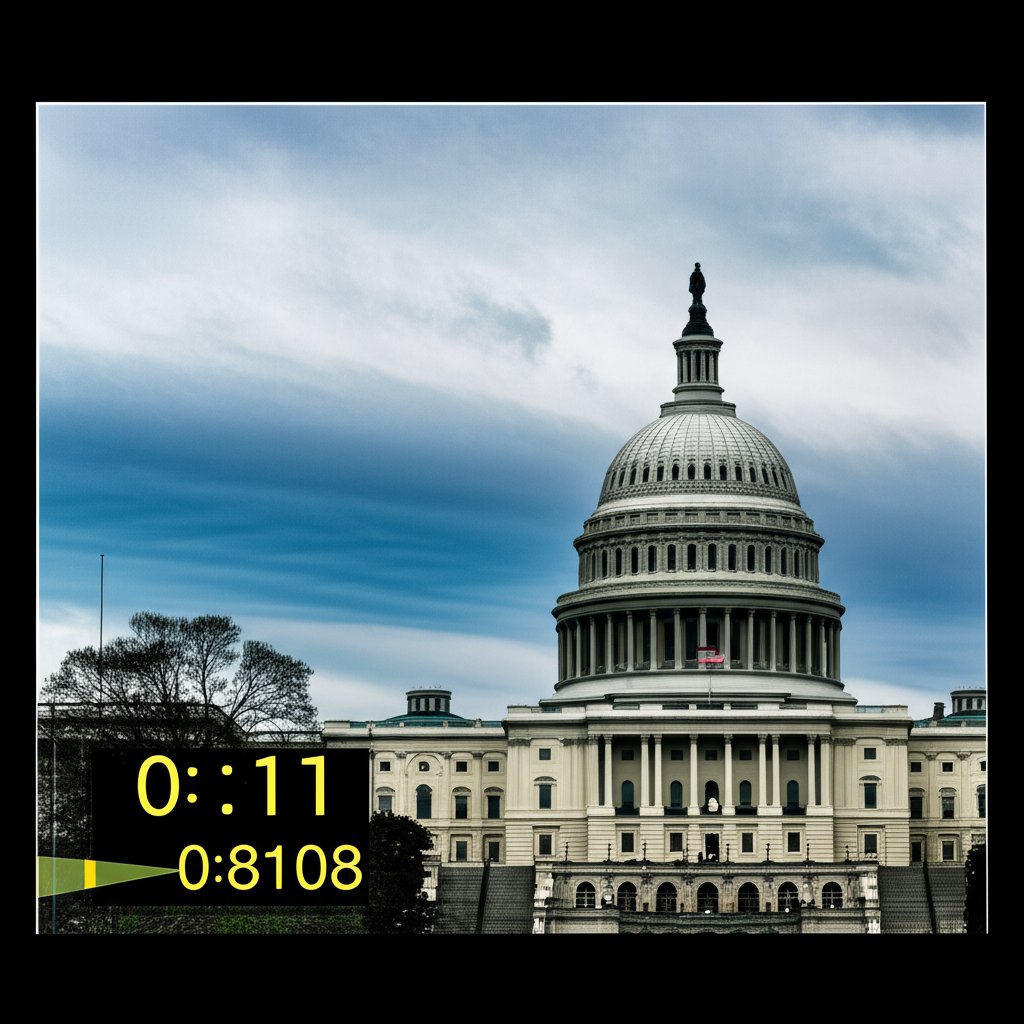 US Government On Brink: Short-Term Spending Bill Fails to Bridge Partisan Divide