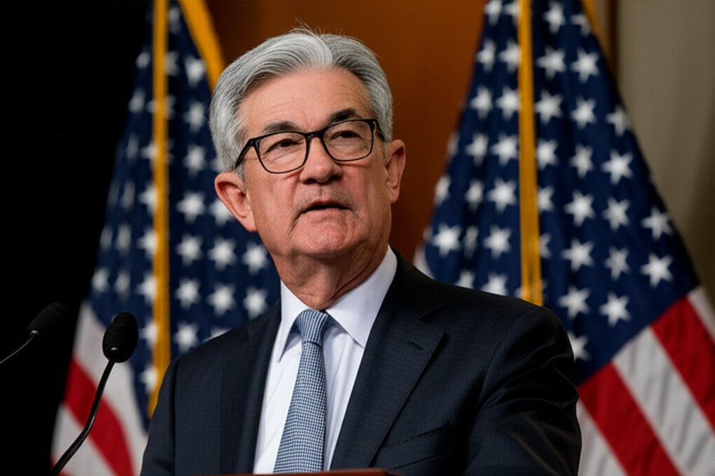 Global Markets Edge Lower: S&P 500, Nasdaq Dip as Fed Chair Powell Signals Sustained Inflation Fight
