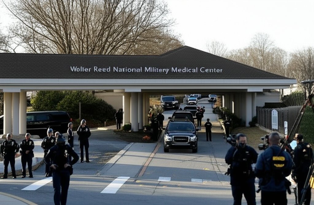 President Trump's Unscheduled Walter Reed Visit Sparks Inquiry into Presidential Health Protocols