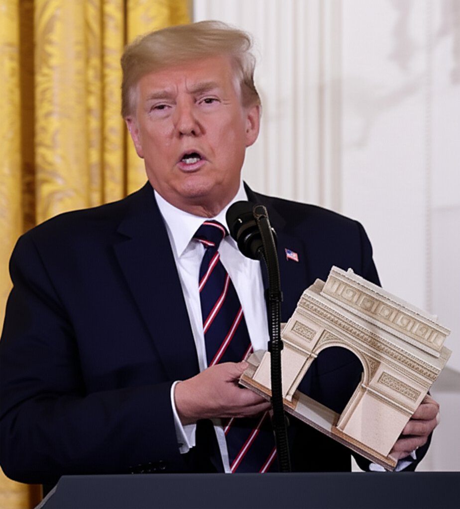 President Trump Unveils 'Independence Arch' Vision for Washington D.C.'s 250th Anniversary