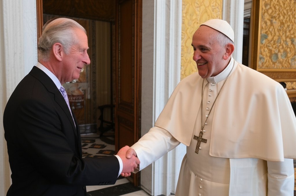 Historic Unity: King Charles and Pope Leo Share Unprecedented Prayer in Sistine Chapel