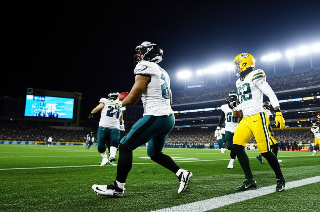 Eagles Edge Packers in Thrilling Monday Night Clash, Bolstering Playoff Hopes