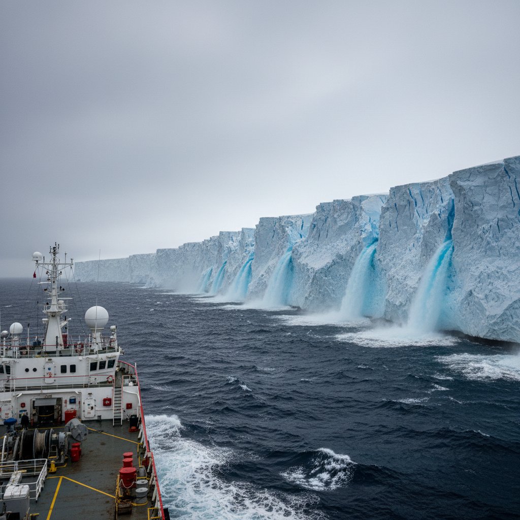 Melting Giant: Antarctica’s Largest Iceberg A23a Faces Imminent Collapse