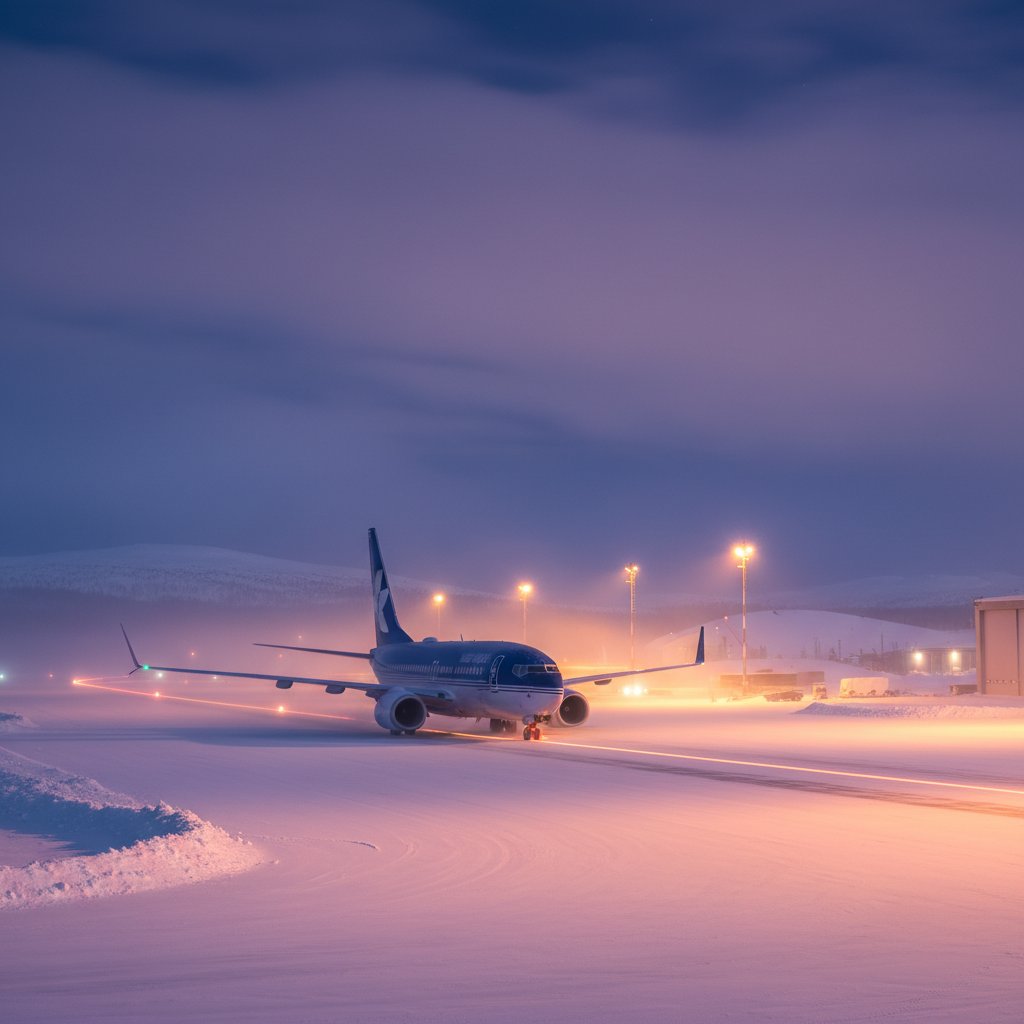 Arctic Deep Freeze Strands Thousands in Finnish Lapland as Flight Operations Grounded