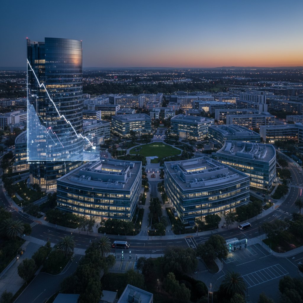 Wall Street Retreats: S&P 500 Slumps 1% as Banking Earnings and Tech Volatility Weigh on Markets