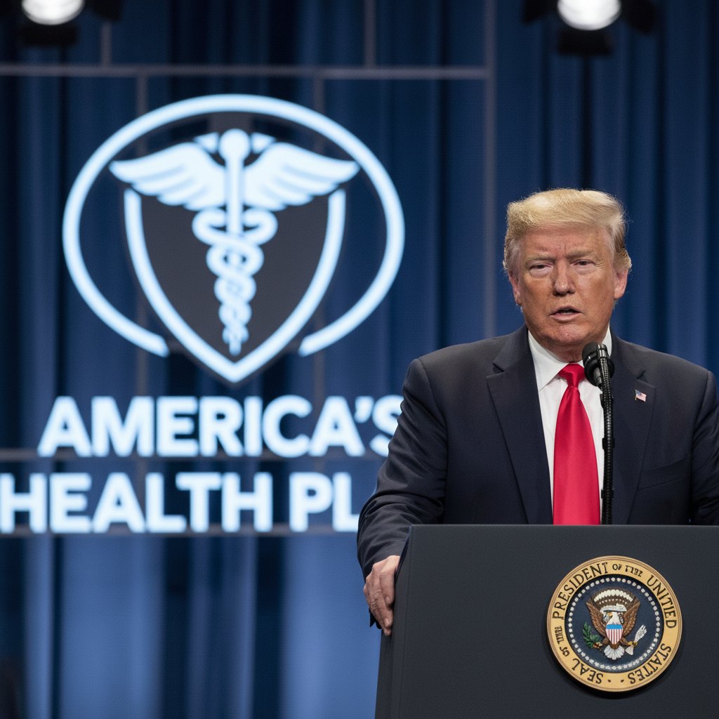 Trump Unveils Healthcare Affordability Framework Ahead of 2026 Midterms