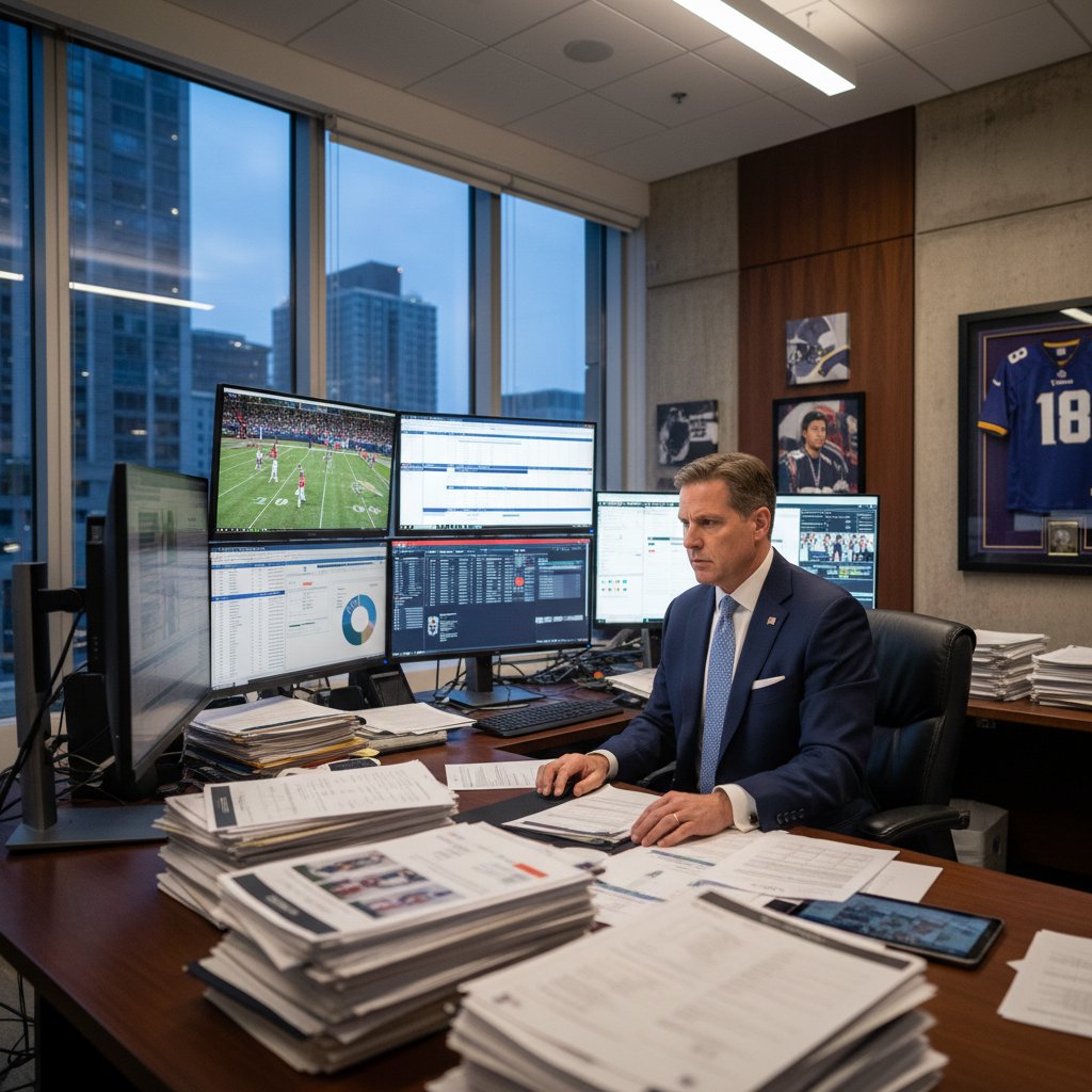 Minnesota Vikings Fire GM Kwesi Adofo-Mensah in Post-Season Shakeup