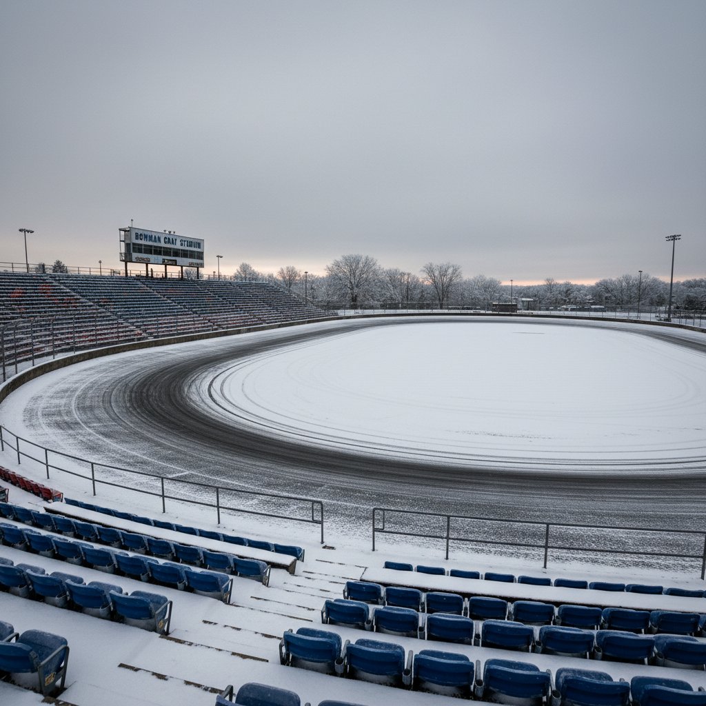 NASCAR Postpones Cook Out Clash at Bowman Gray Stadium Amid Winter Weather