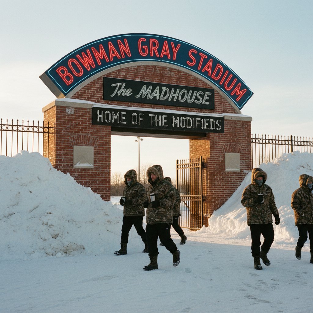 NASCAR Postpones Cook Out Clash at Bowman Gray Stadium Amid Winter Weather