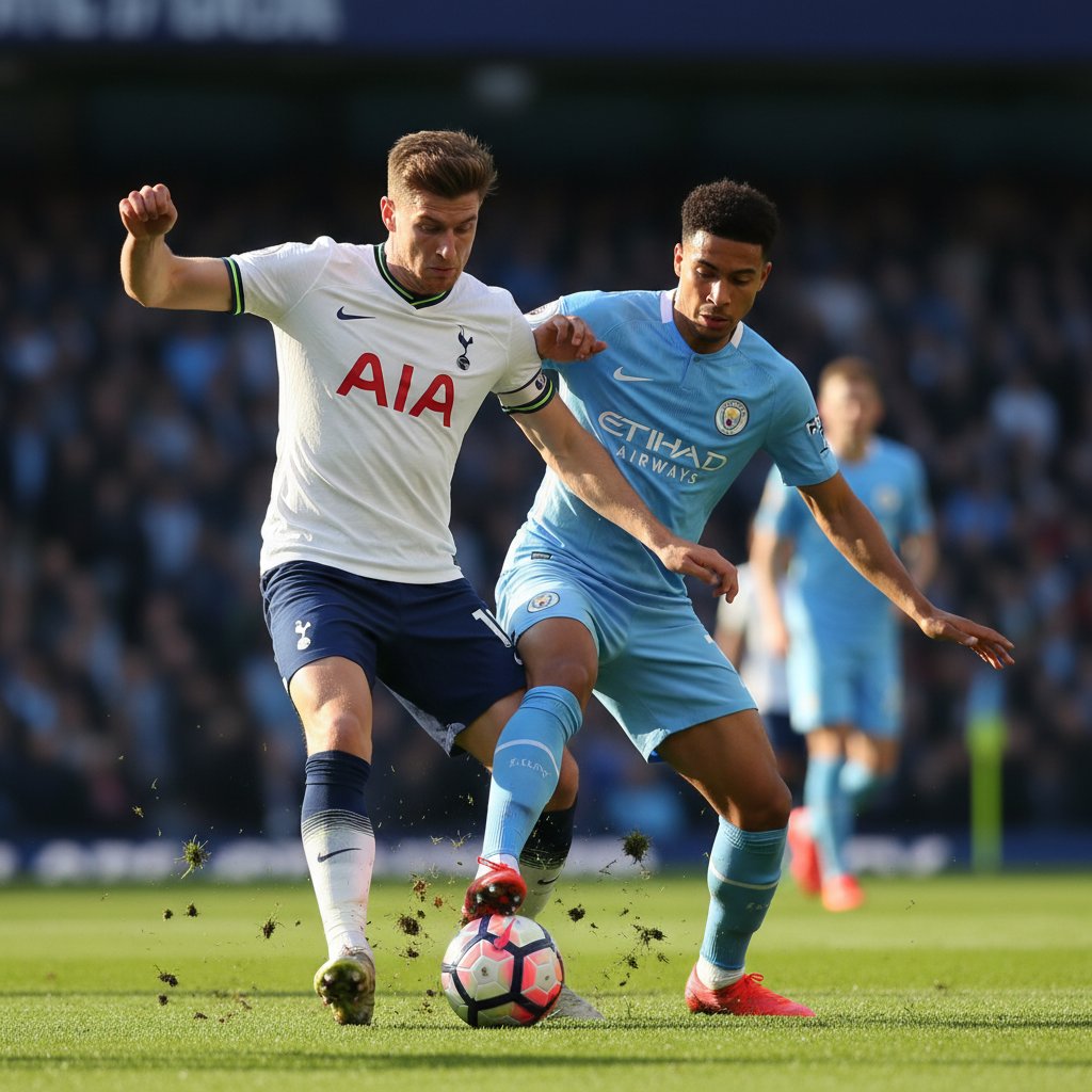 Spurs Hold Manchester City in Thriller as Solanke Braces for Injury Assessment