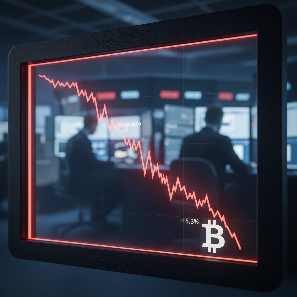 Bitcoin Plunges Below $73,000 as Geopolitical Tensions and Inflation Fears Spark Sell-Off