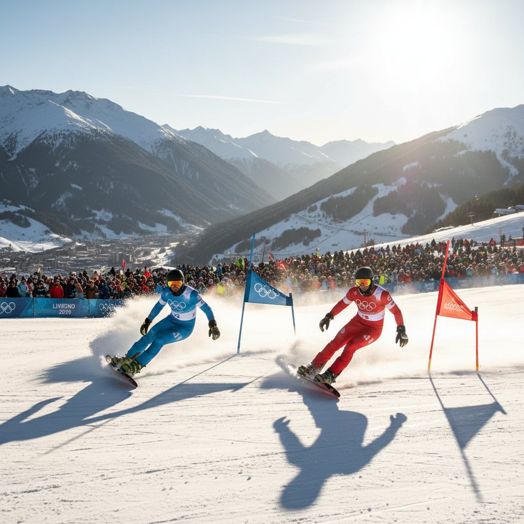 Shock in Livigno: Ledecka’s Quest for Third Consecutive Olympic Gold Ends in Quarterfinal Heartbreak