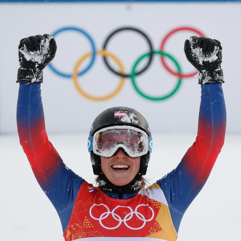 Shock in Livigno: Ledecka’s Quest for Third Consecutive Olympic Gold Ends in Quarterfinal Heartbreak