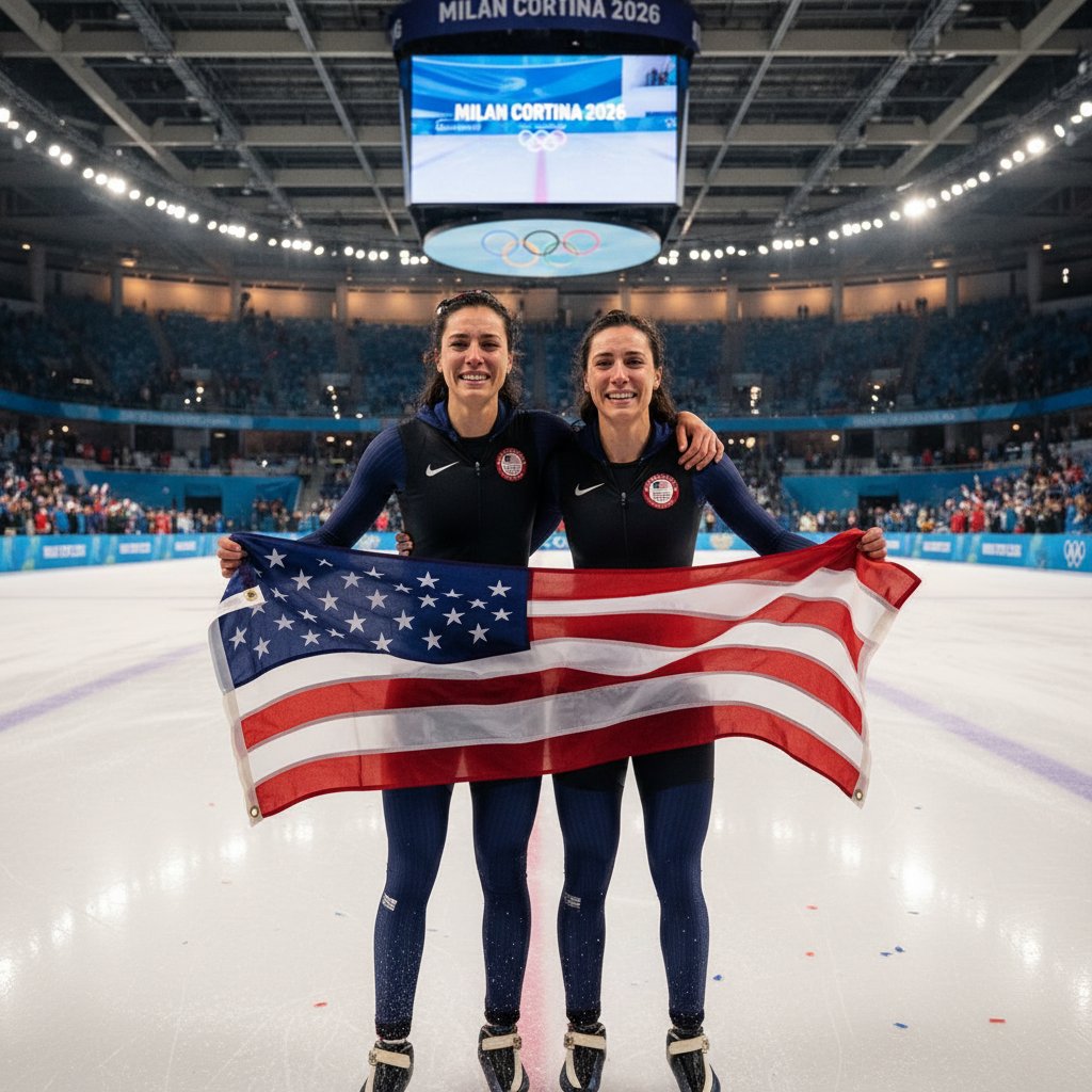 American Speed Skating Icons Chase Podium in Dramatic 1000m Final at Milan Cortina 2026
