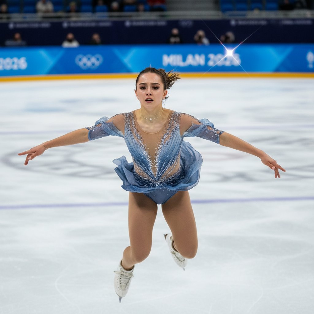 Olympic Gold and Global Scrutiny: The Complex Triumph of Amber Glenn in Milan