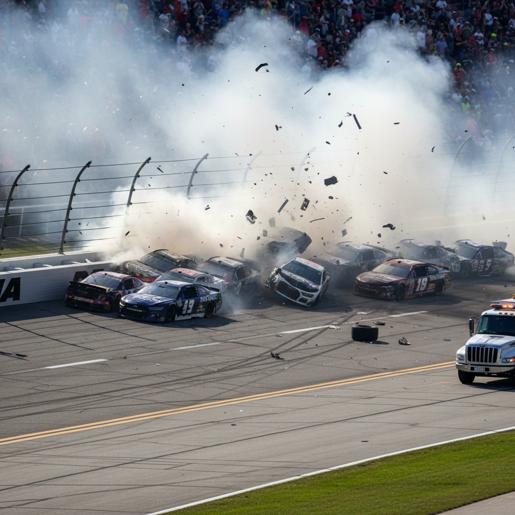 Chaos at the Cape: Multi-Car Wrecks and High Drama Define the 68th Daytona 500