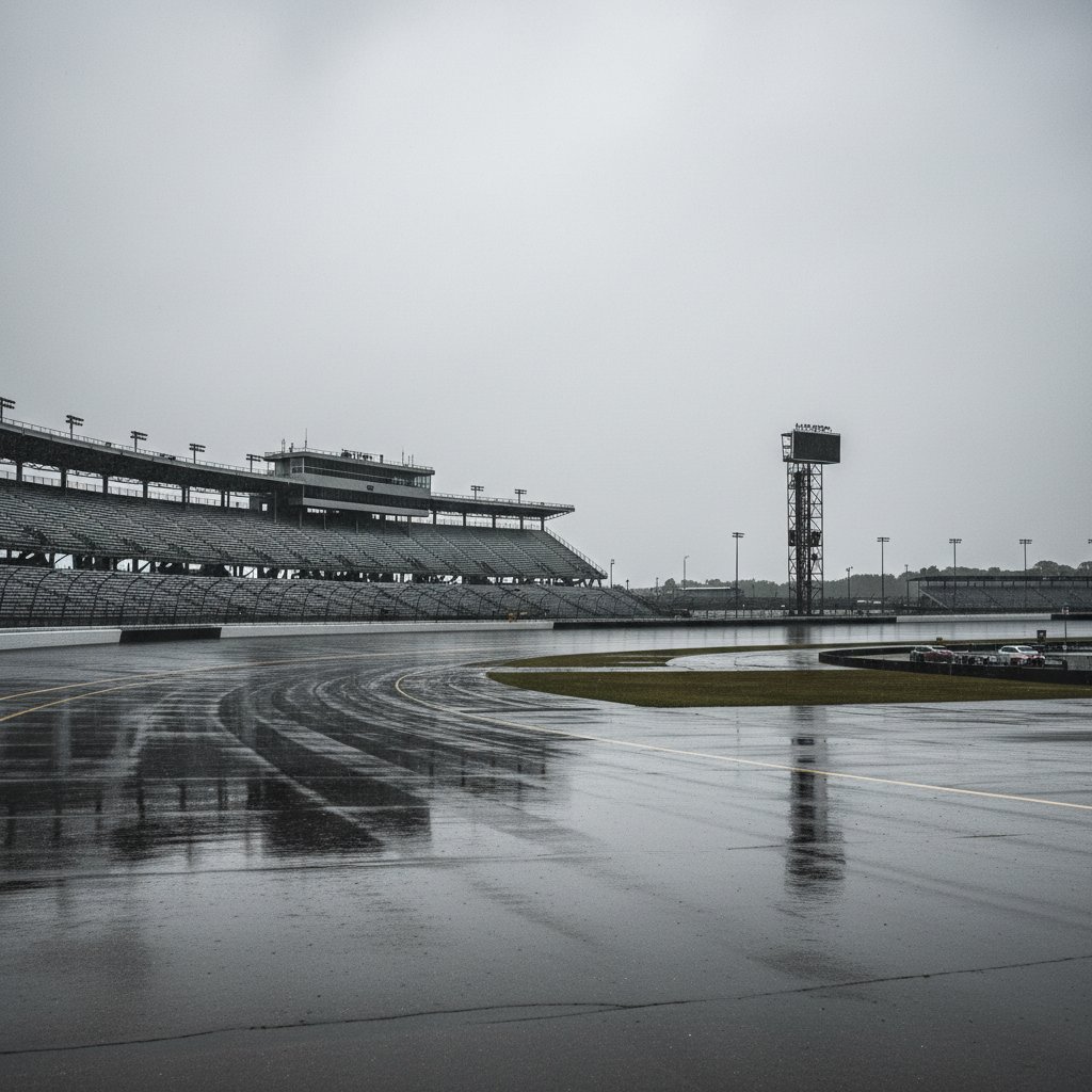 Reddick Secures Atlanta Pole After Rain Dampens NASCAR Qualifying