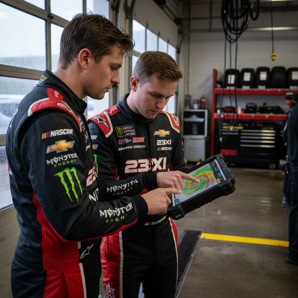 Reddick Secures Atlanta Pole After Rain Dampens NASCAR Qualifying