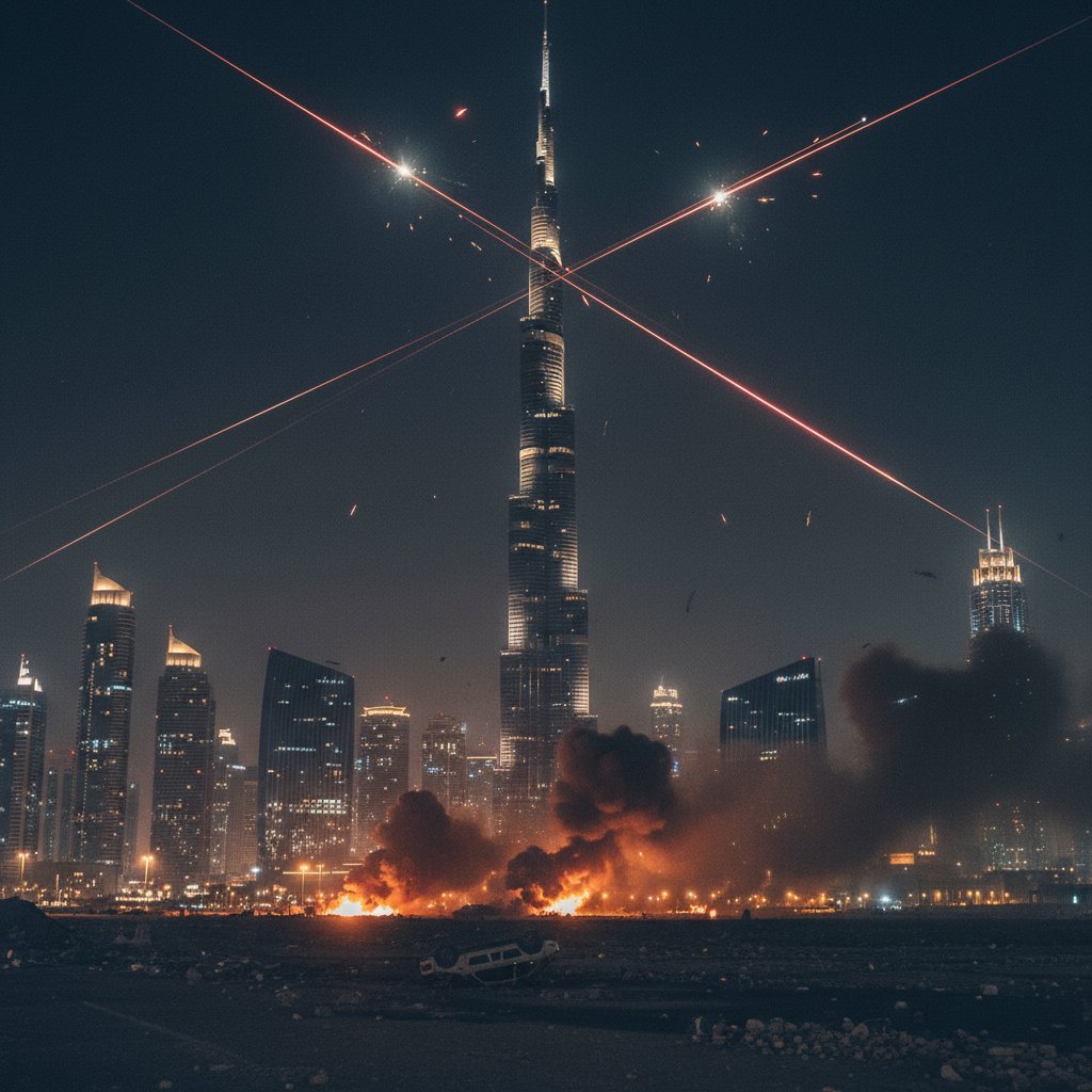 Gulf Skies Lit by Explosions as Regional Conflict Spirals: Trump Issues Final Warning to Tehran